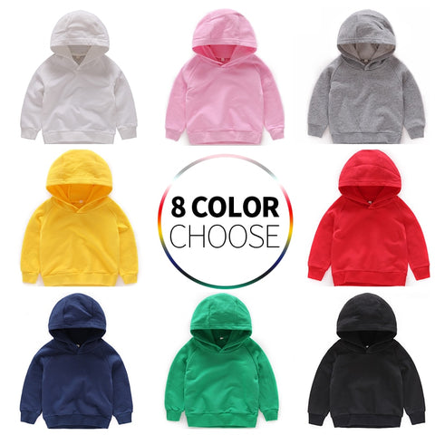 Sweatshirts  Baby Boys Girls  Cotton  Kids Hoodies Children Clothes Long Sleeve Sweatshirts Toddler Sportswear Child's Hoodie