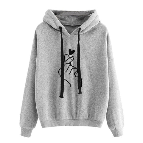 Hoodies Women 2020 Female Long Sleeve Print Hooded Sweatshirt Hoodie Tracksuit Sweat Coat Casual Sportswear S-3XL Hooded